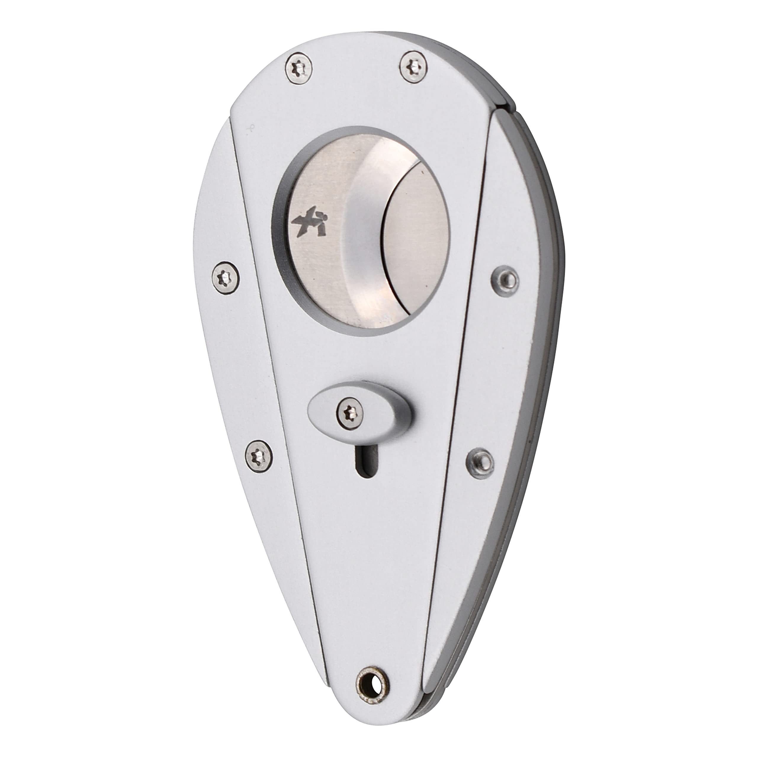 Amazon.com: Xikar Silver Finish Metal Cigar Cutter 54 ring gauge
